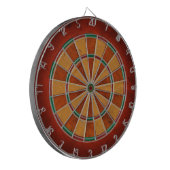 DARTBOARD-TIEF ORANGE HERAUS GETRAGEN SCHAUEN DARTSCHEIBE (Vorderseite Links)