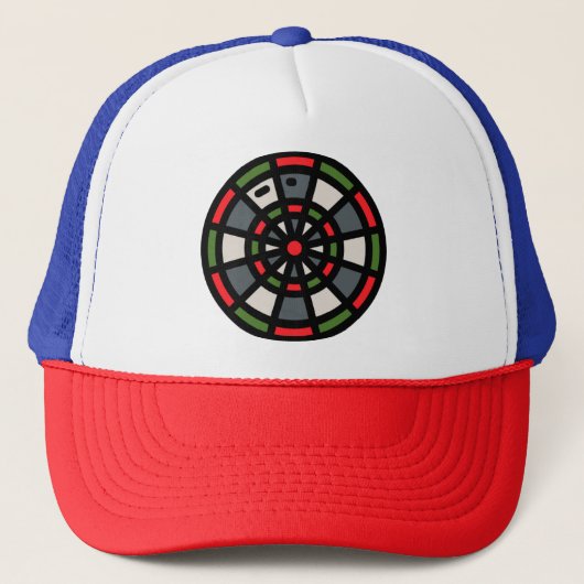 Dartboard Truckerkappe (Vorderseite)