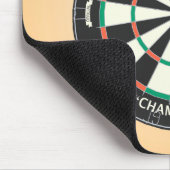 Dartboard u. Pfeile: Modell 3D: Mousepad (Ecke)