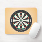 Dartboard u. Pfeile: Modell 3D: Mousepad (Mit Mouse)