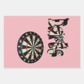 Dartboard und Dartboard Geschenkpapier Set (Vorderseite 3)