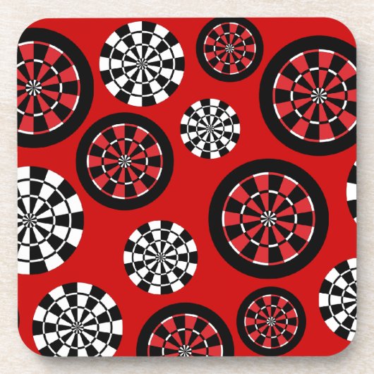 Dartboard Untersetzer (Vorderseite)