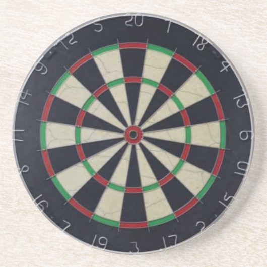Dartboard-Untersetzer Untersetzer (Vorne)
