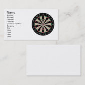 Dartboard Visitenkarte (Vorne/Hinten)