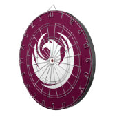 Dartboard with Flag of Phoenix City, Arizona Dartscheibe (Vorderseite rechts)