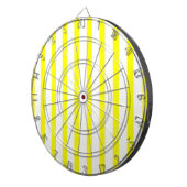 Dartboard Yellow White Strip Dartscheibe (Vorderseite rechts)