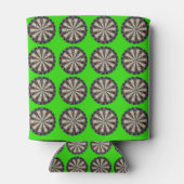Dartboards auf Kalkgrün, Dosenkühler (Rückseite)