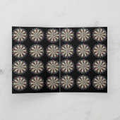 Dartboards_On_Black,_Birthday_Greeting_Card. Karte (Innenseite)