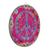 DARTBOARDS - RETRO - PARTY - SPIELE DARTSCHEIBE (Vorderseite Links)