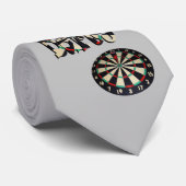 Dartboards und Darts, Krawatte (Gerollt)