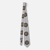 Dartboards und Darts, Krawatte (Rückseite)