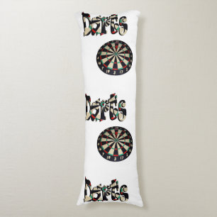 Dartbrett und Dartname, Kissen