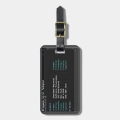 Darter Modus für Computerprogrammierung im Coder F Gepäckanhänger (Vorderseite vertikal)