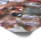 Dartfish dekoriert poster (Ecke)