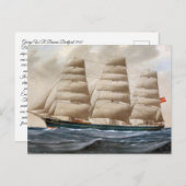 Dartford Sailing 1910 Postkarte (Vorne/Hinten)