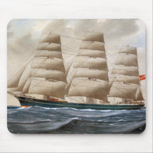 Dartford-Segelschiff 1910 Mousepad