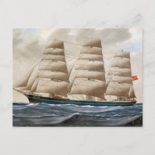 Dartford-Segelschiff 1910 Postkarte