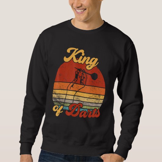 Dartkönig Sweatshirt (Vorderseite)