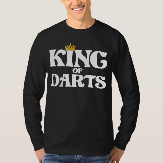 Dartkönig T-Shirt (Vorderseite)