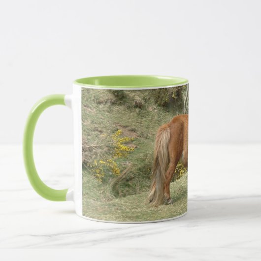 Dartmoor Horse, England Tee/Kaffee Tasse (Links)