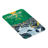 Dartmoor National Park Becky Falls England Magnet (Rechte Seite)