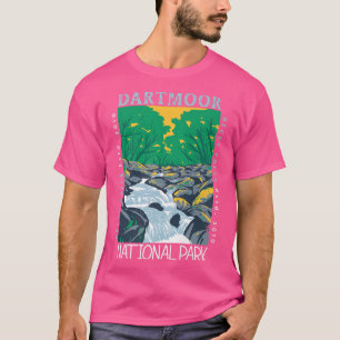 Dartmoor Nationalpark Becky Falls Vintage Distress T-Shirt