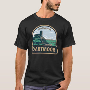 Dartmoor Nationalpark Burgruinen England T-Shirt