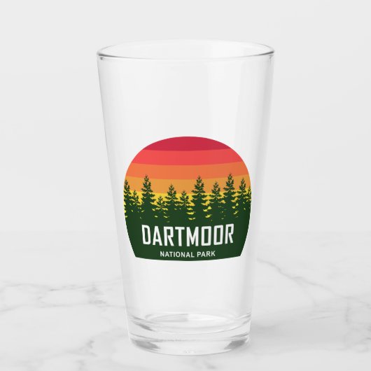 Dartmoor-Nationalpark Glas (Vorderseite)