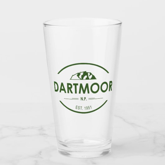 Dartmoor-Nationalpark Glas (Vorderseite)