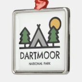 Dartmoor-Nationalpark Ornament Aus Metall (Links)