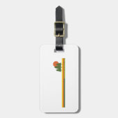 Dartmoor Nationalpark Pine Trees Sun Gepäckanhänger (Vorderseite vertikal)