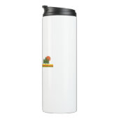 Dartmoor Nationalpark Pine Trees Sun Thermosbecher (Nach rechts gedreht)