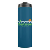 Dartmoor Nationalpark Retro Thermosbecher (Vorderseite)
