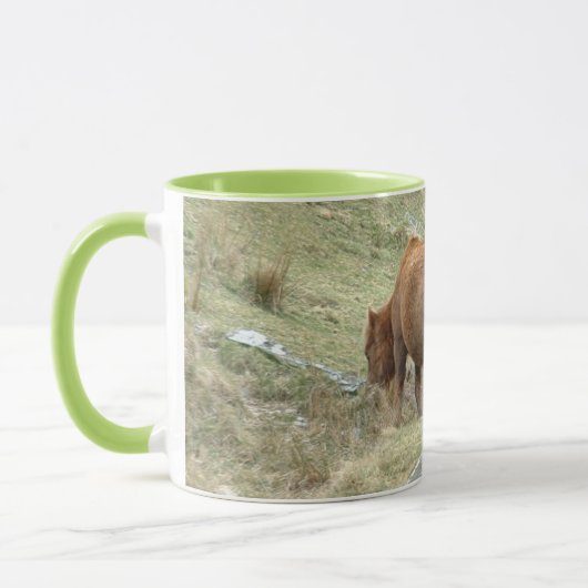 Dartmoor Pferde, England Tee/Kaffee Tasse (Links)
