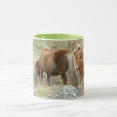 Dartmoor Pferde, England Tee/Kaffee Tasse (Zentrum)