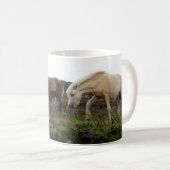 Dartmoor wilde Ponys Kaffeetasse (VorderseiteRechts)