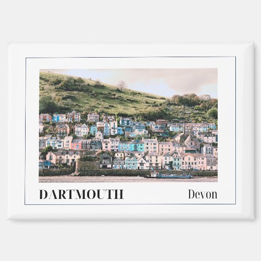 Dartmouth, Devon, England Magnet (Vorderseite)
