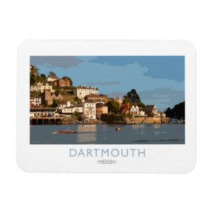 Dartmouth-Eisenbahn-Plakat Magnet