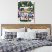 Dartmouth Harbour View Leinwand (Insitu (Schlafzimmer))