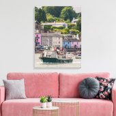Dartmouth Harbour View Leinwand (Insitu (Wohnzimmer))