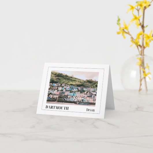 Dartmouth Karte (Gelbe Blume)