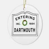 Dartmouth MA Keramik Ornament (Links)