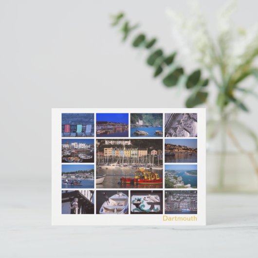 Dartmouth Multi-Image Postkarte (Stehend Vorderseite)