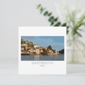 Dartmouth Railposter Feiertagskarte (Stehend Vorderseite)