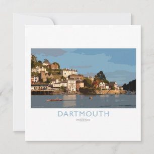 Dartmouth Railposter Feiertagskarte