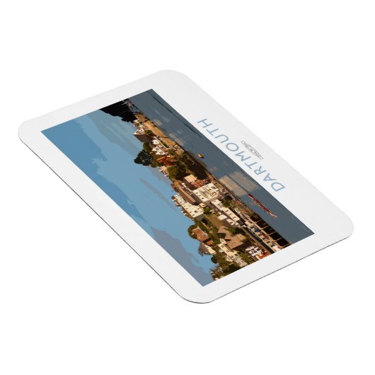 Dartmouth Railposter Magnet (Rechte Seite)