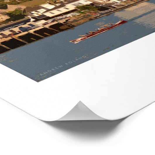 Dartmouth Railposter Poster (Ecke)