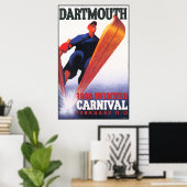 Dartmouth Winter Carnival Reproduction Poster (Heimbüro)