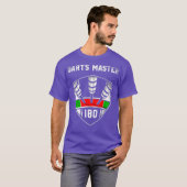 Darts 180 Emblem oder Ton 80 Darts Master Darts T-Shirt (Vorne ganz)