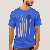 Darts American Flag Patriotic Darts Player 4. T-Shirt (Vorderseite)